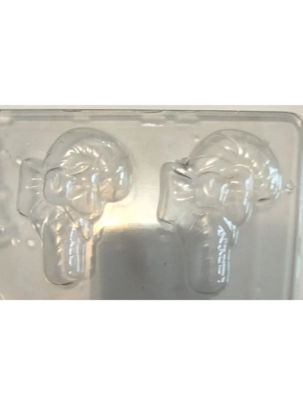 Christmas Candy Mold Chocolate Fondant Bells Candy Cane Santa Claus Stocking